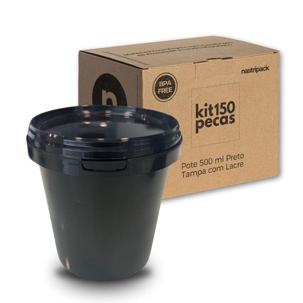 Pote Para Ração De Gato - Kit Com 150 Pçs