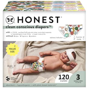 Fraldas The Honest Company Clean Conscious Cactus Cuties 3