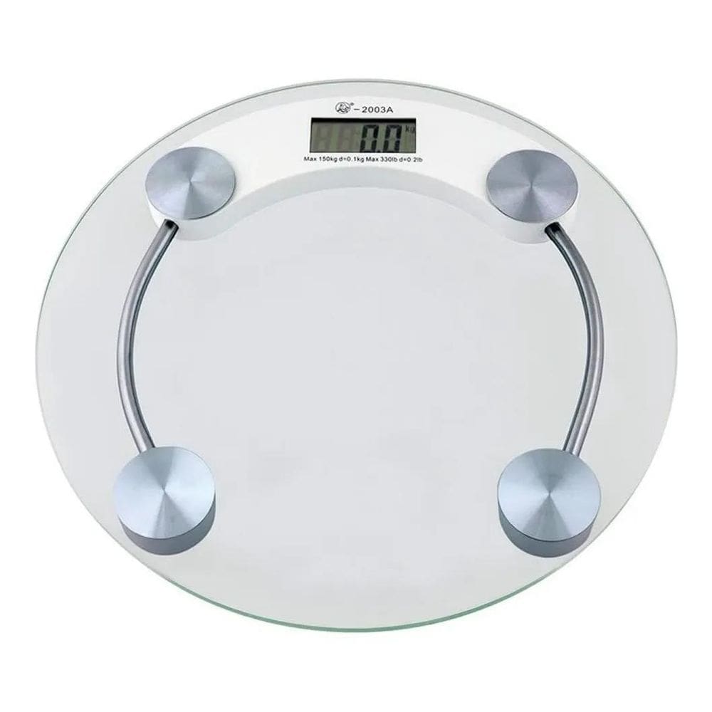 Balança Digital Vidro Temperado 180kg Auto Desligamento