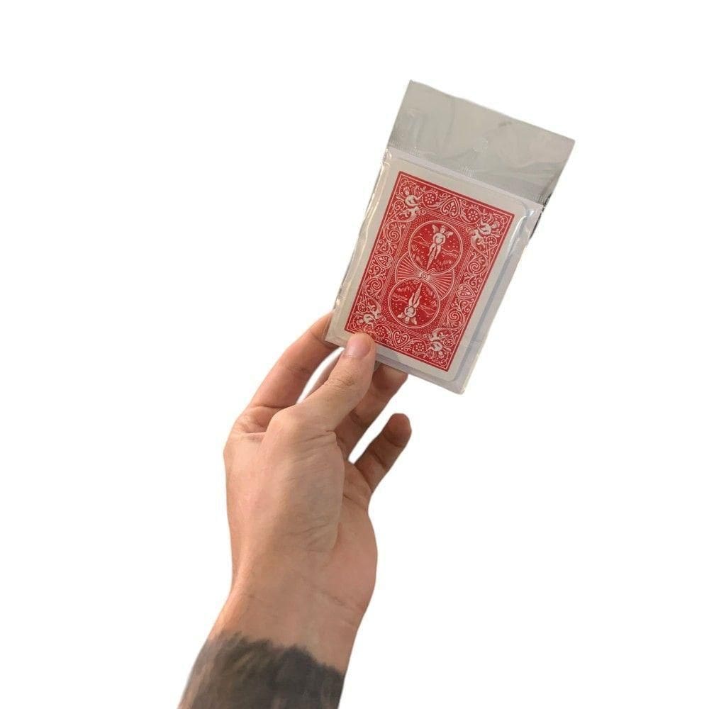 Mágica As 5 Cartas Mentalistas Metamorfose Da Advinhação Cor Vermelho