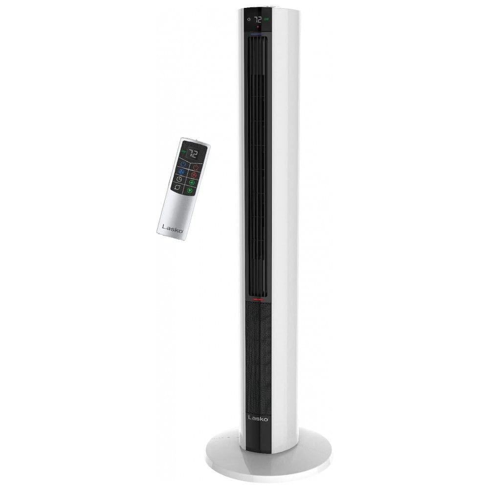 Ventilador de 3 Velocidades e Aquecedor de Torre de 4 Níveis, 1500W, 110V, LASKO FH500, Branco