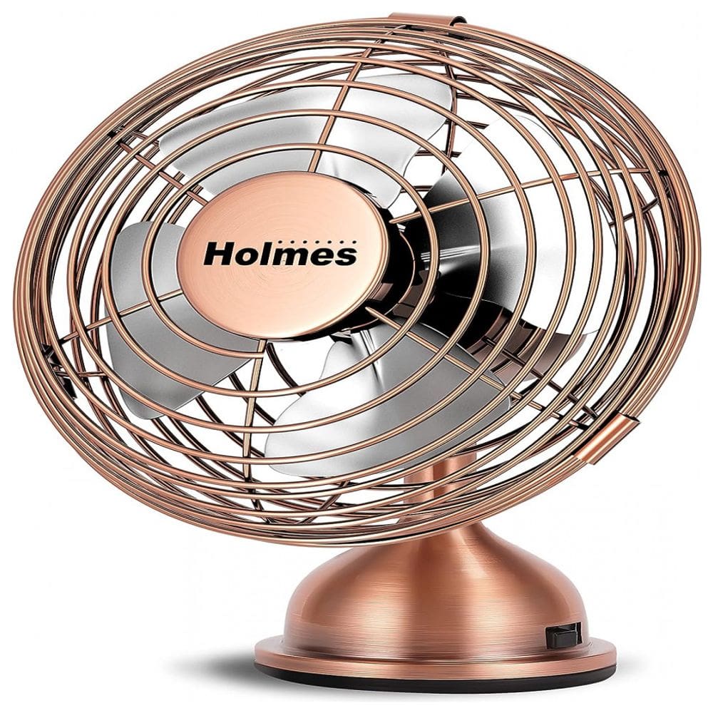 Holmes Ventilador de Mesa, mini, , 25 W, 110v, cobre