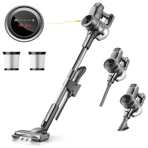 Aspirador de Pó KCV01 Multifuncional sem Fio com Acessórios Ideal para Pets, 240W, 110v, KALADO, Preto