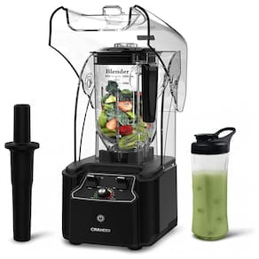 CRANDDI K90 B Liquidificador Profissional Silenciosa 2.2L 15 Velocidades 2200W, 110V