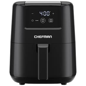 Fritadeira Air Fryer CHEFMAN 1,89L Digital Compacta, com cesto antiaderente e lavável, timer digital e lembrete para agitar, ideal para refeições