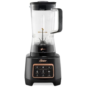Liquidificador de Bancada 2,2L com 10 Lâminas, 3 Programas e 3 Velocidades, 110V 1500W, Oster Extreme, Preto