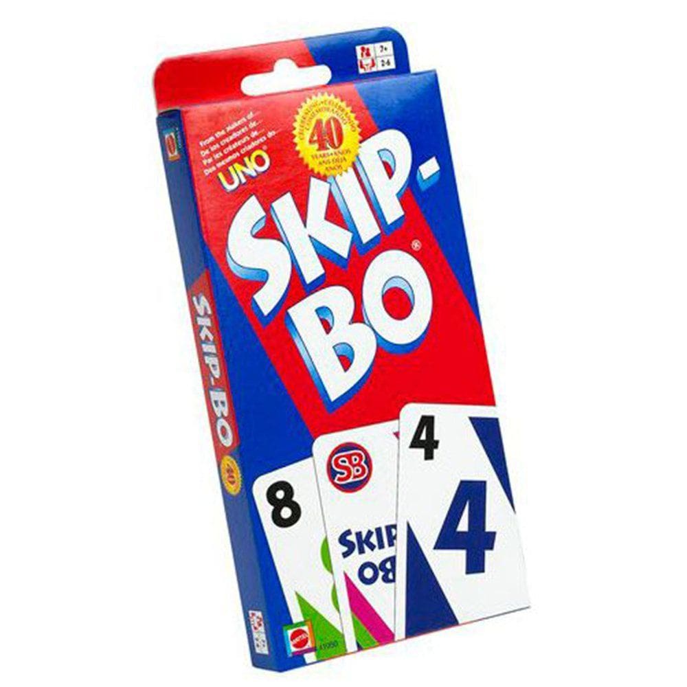 Jogo de cartas Mattel Skip-Bo