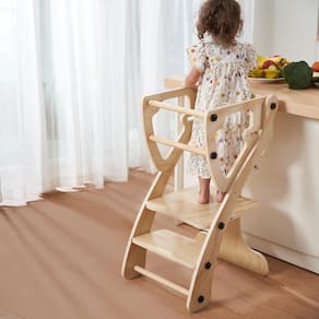 Standing Tower Yacul Toddler Kitchen Step Stool Helpers