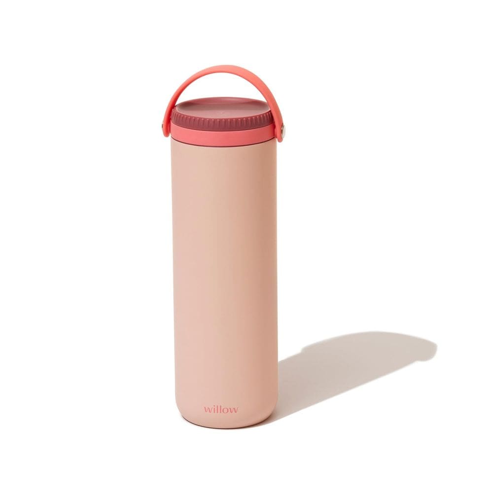 Refrigerador de leite materno Willow Portátil em Aço Inoxidável 500mL Rosa