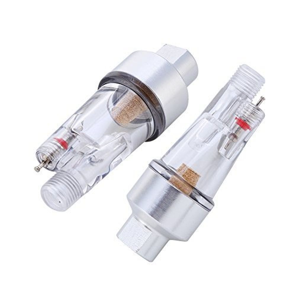 Mini filtro de ar Airbrush Fitting Yosoo, pacote com 2-1/8