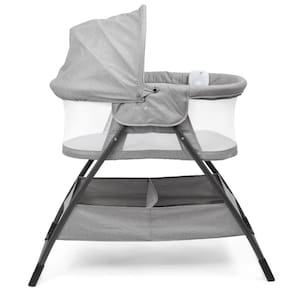 Berço de bebê Baby Delight Beside Me Doze Deluxe Pebble Grey