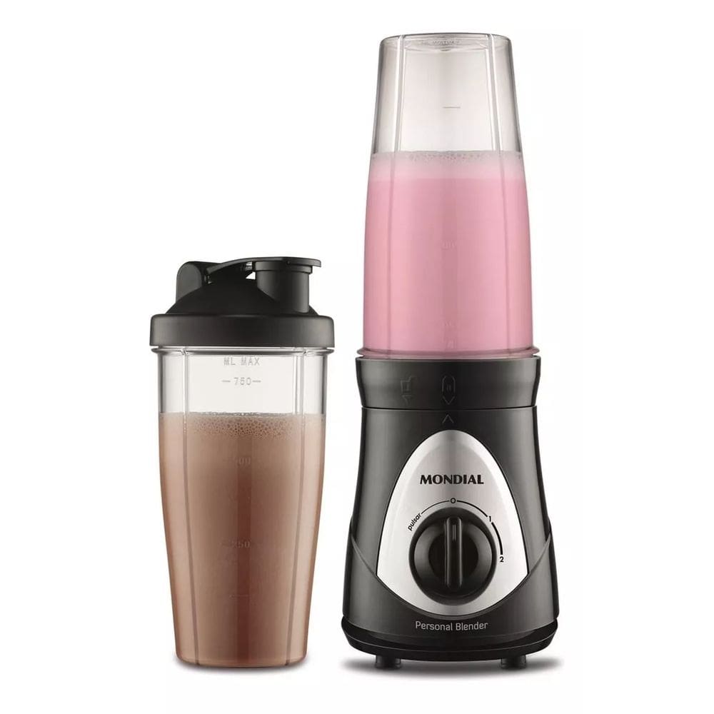 Liquidificador Portátil Mondial Personal Blender Dg-01 Preto 220v