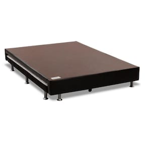 Cama Box Base C/auxiliar Casal Revolution Courano Nero Black (138x188) - Ortobom