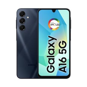 Smartphone Samsung Galaxy A16 5G 128GB 4GB RAM Câmera Traseira Tripla 50MP + 5MP + 2MP Selfie 13MP Tela 6.7" Azul Escuro