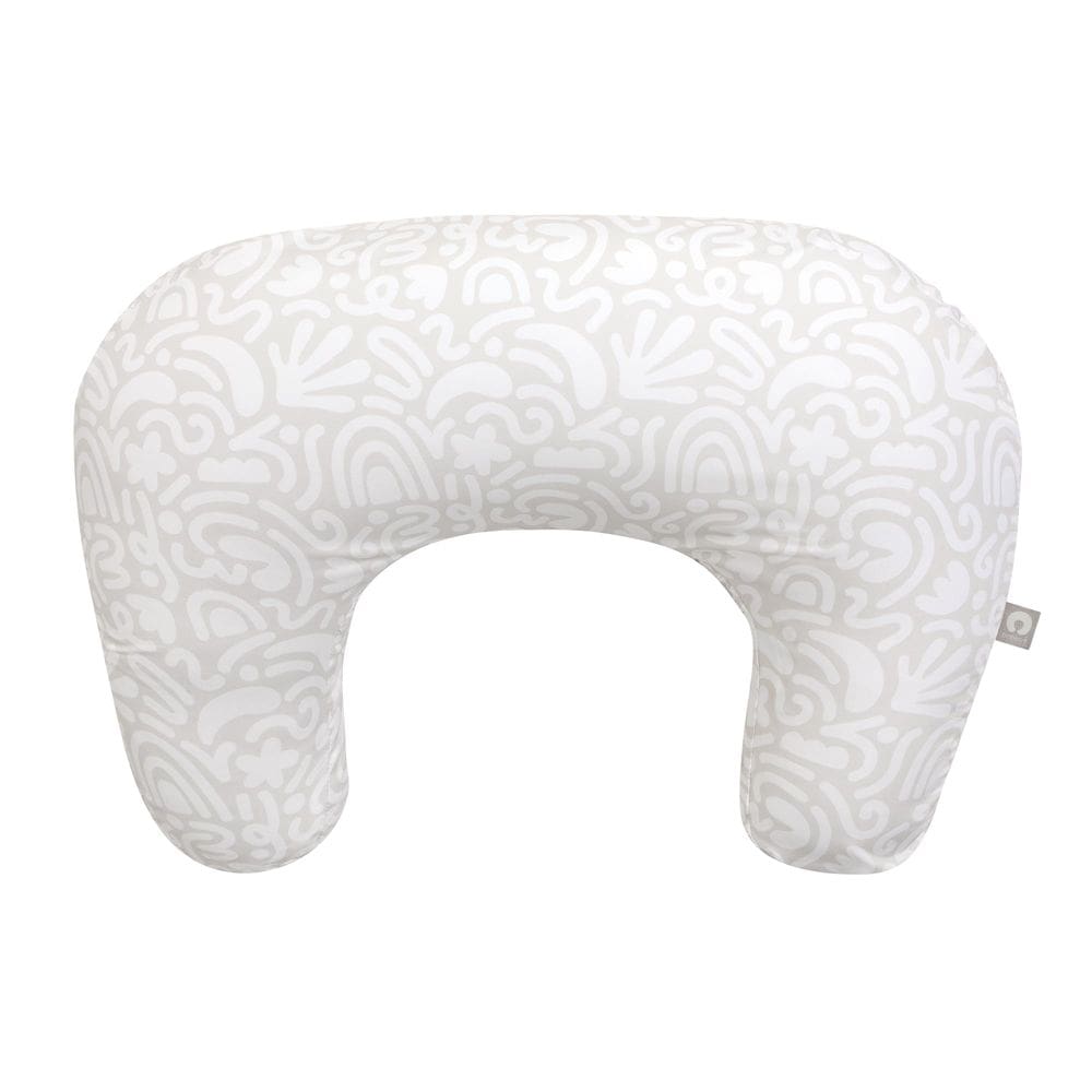 Almofada de amamentação Boppy Cream Retro Squiggles Firmer Fill