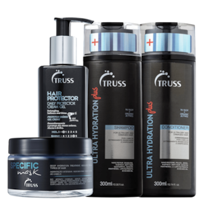 Kit Truss Ultra Hydration Plus Specific Hair Protector (4 Produtos)