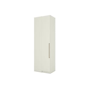 Módulo De Quarto Casal Guarda Roupa Canto Reto C/ 1 Porta Mc14 Seletto Areia - Henn