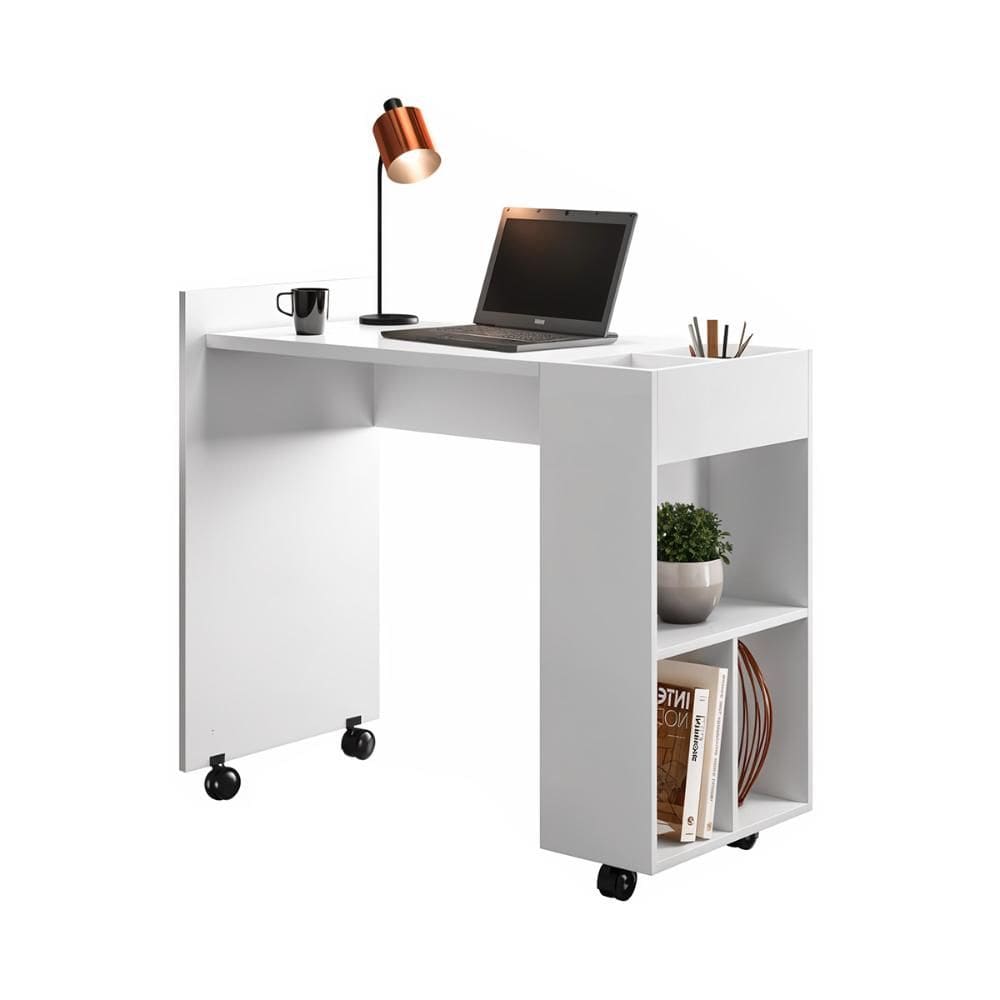 Escrivaninha para Computador Alessa 2 Nichos Modulo-2