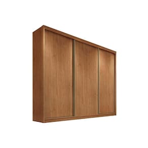 Guarda Roupa Solteiro 3 Portas E 8 Gavetas Sollo-logan Cumaru