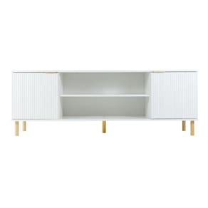 Rack Ditália 2 Portas R-634 Cor:branco Branco