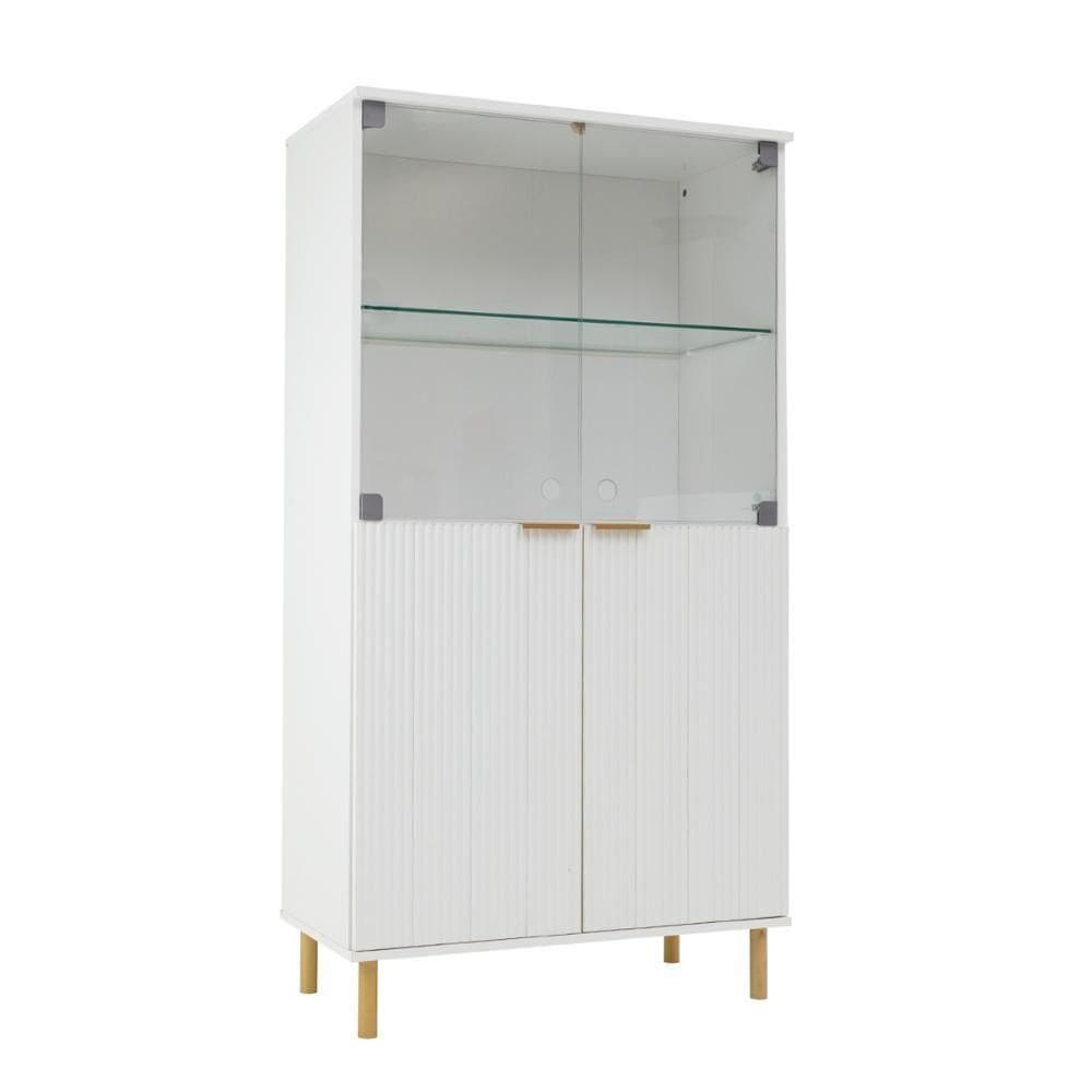 Cristaleira Ditália 4 Portas E-964 Branco