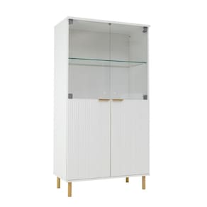 Cristaleira Ditália 4 Portas E-964 Branco