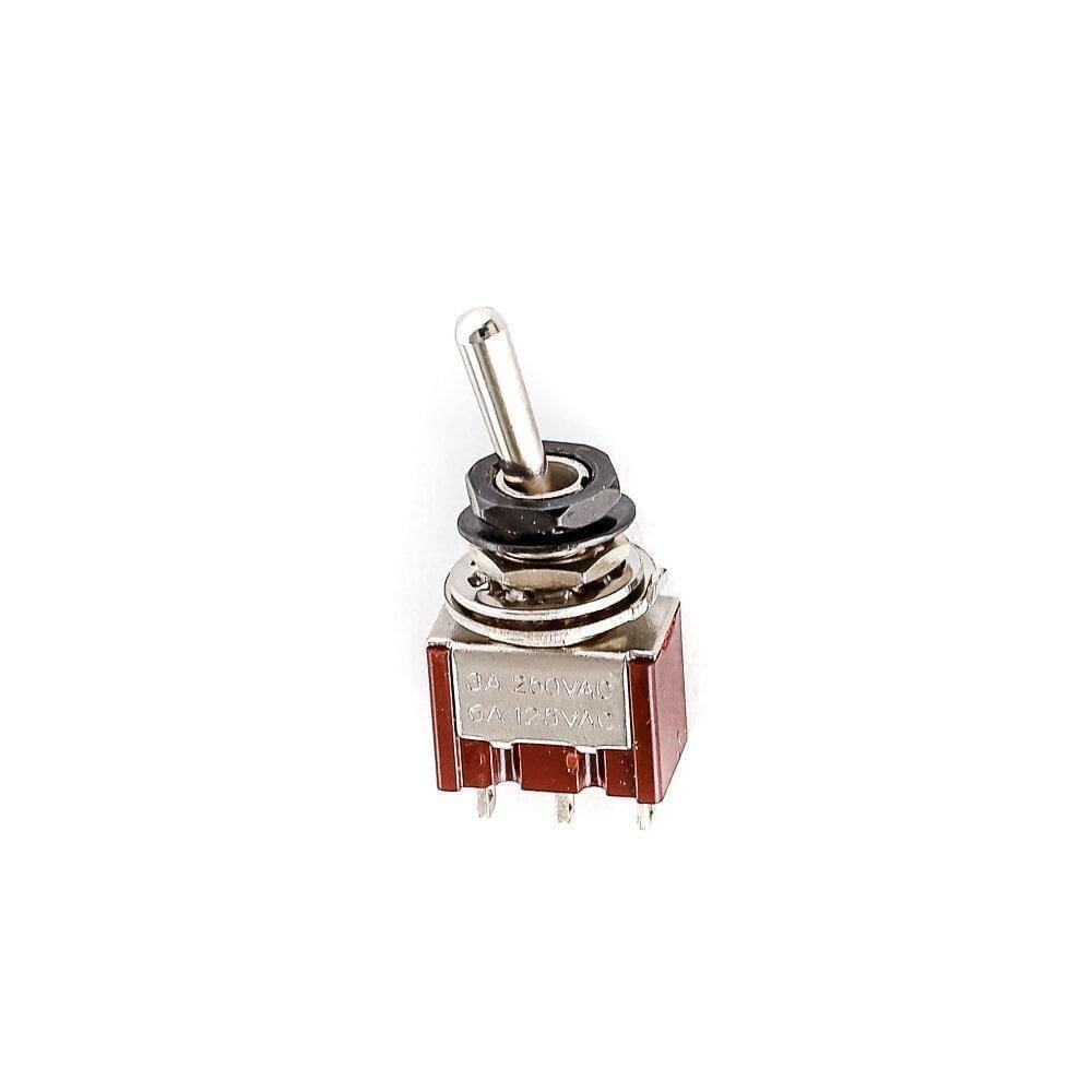 Chave Seletora Mini 2 Posições Toogle Preta Spirit M105-bk [f035]