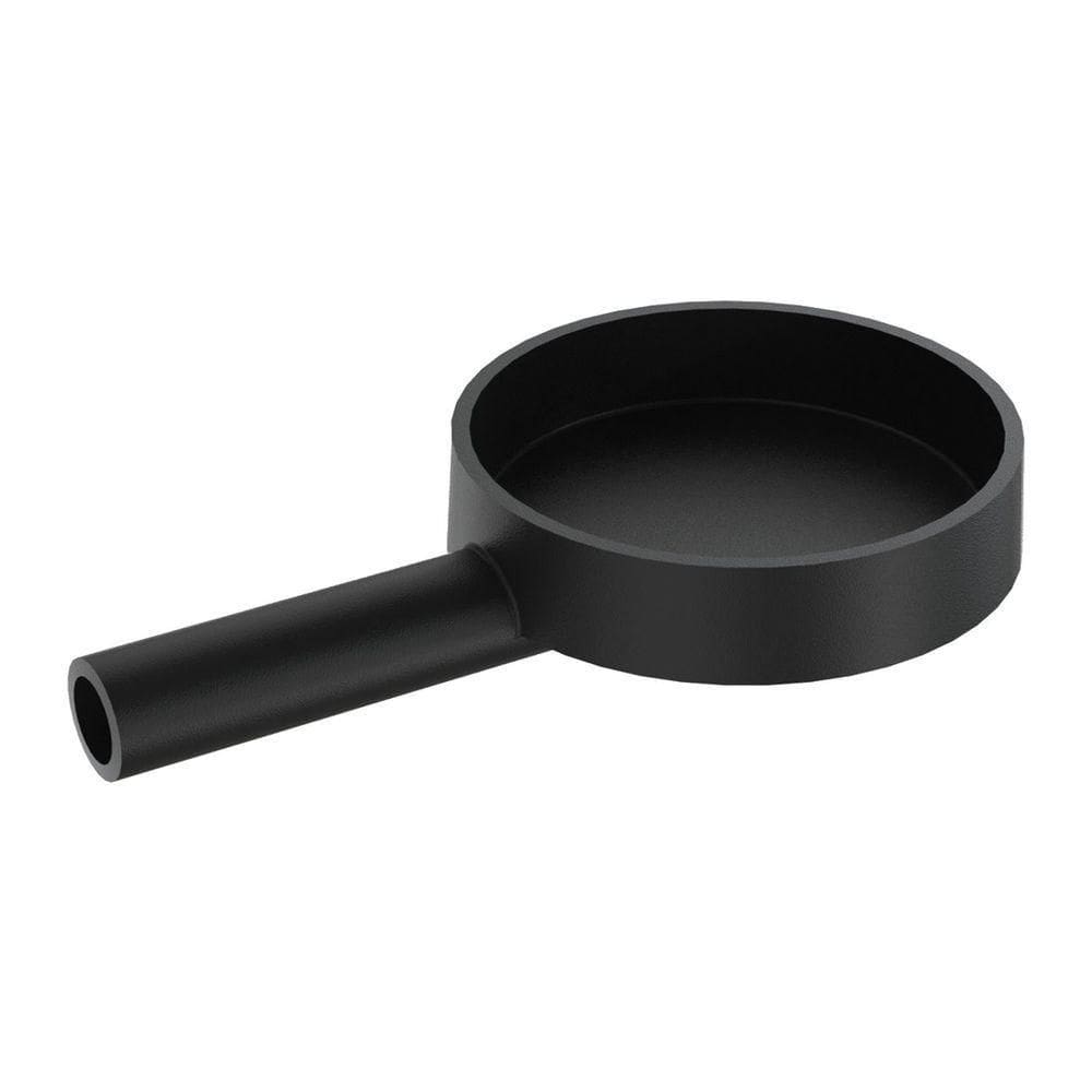 Queimador Palmatoria Pequeno Fogão Industrial De Ferro 13cm