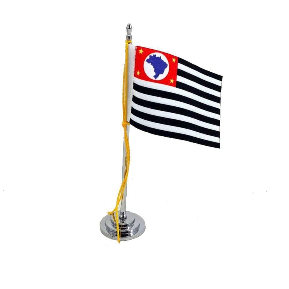 Mini Bandeira Mesa De S Paulo Mastro 15 Cm