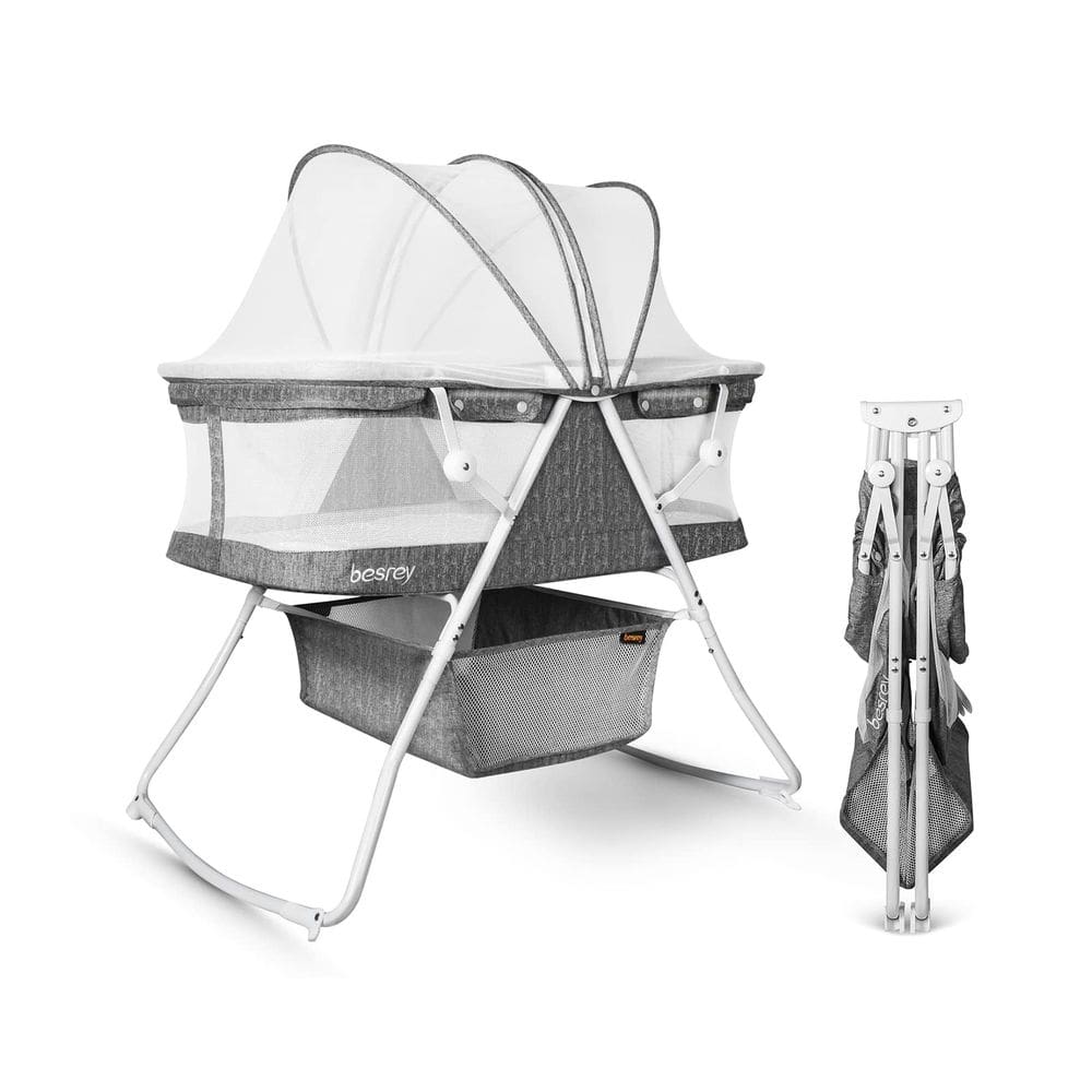 Berço de berço Berço para bebês Rocking Cradle Bed 9 kg