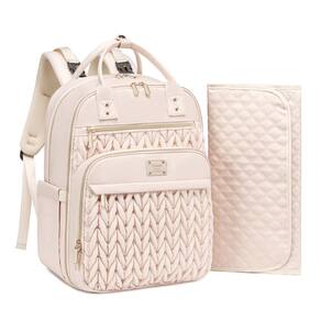 Mochila de fraldas Tealari Stylish Waterproof Travel Bege