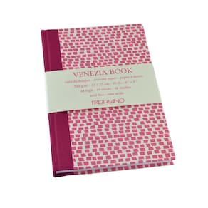 Livro de Desenho Fabriano Venezia 15x23cm com 48 folhas
