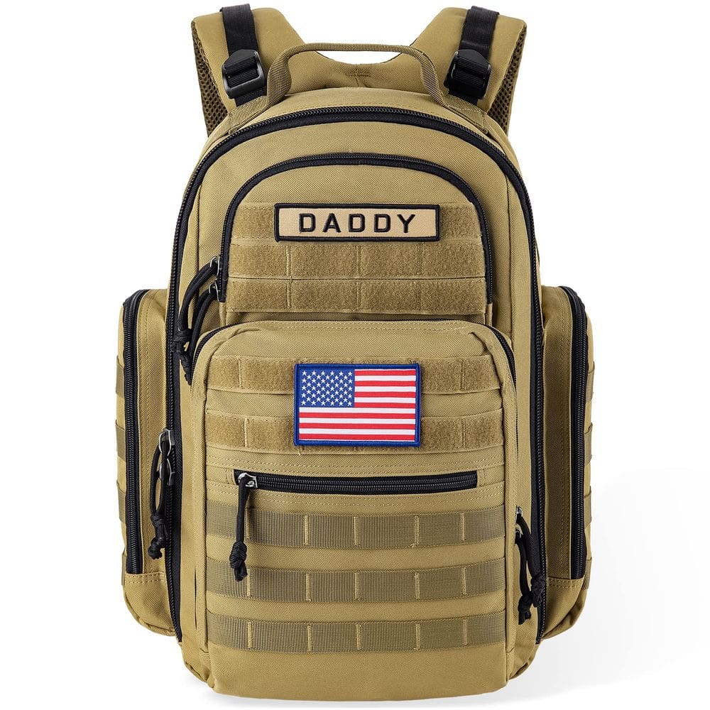 Mochila para fraldas SHARKMOUTH Military Molle Dad Mom