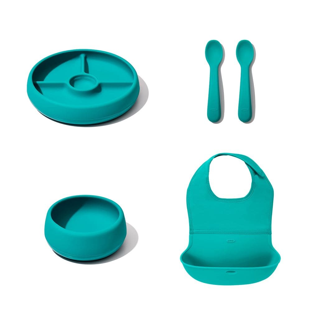 Conjunto de presentes de alimentação OXO TOT Silicone sem BPA e PVC