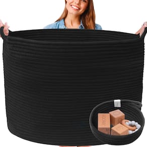 Basket Huddle Supply Co XXXXL lavável preto para cobertores