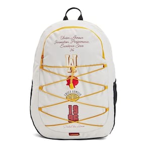 Mochila Under Armour unissex para adultos Hustle Sport White Clay