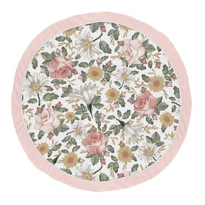 Baby Playmat Sweet Jojo Designs Vintage Floral Tummy Time
