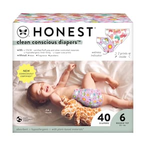 Fraldas The Honest Company Clean Conscious tamanho 6 (16+kg)
