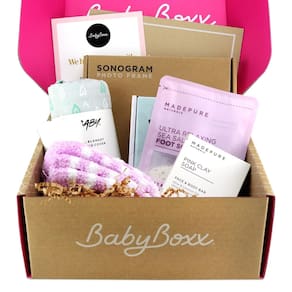 Conjunto de presentes Babyboxx Ultimate Pregnancy para mamãe pela primeira vez