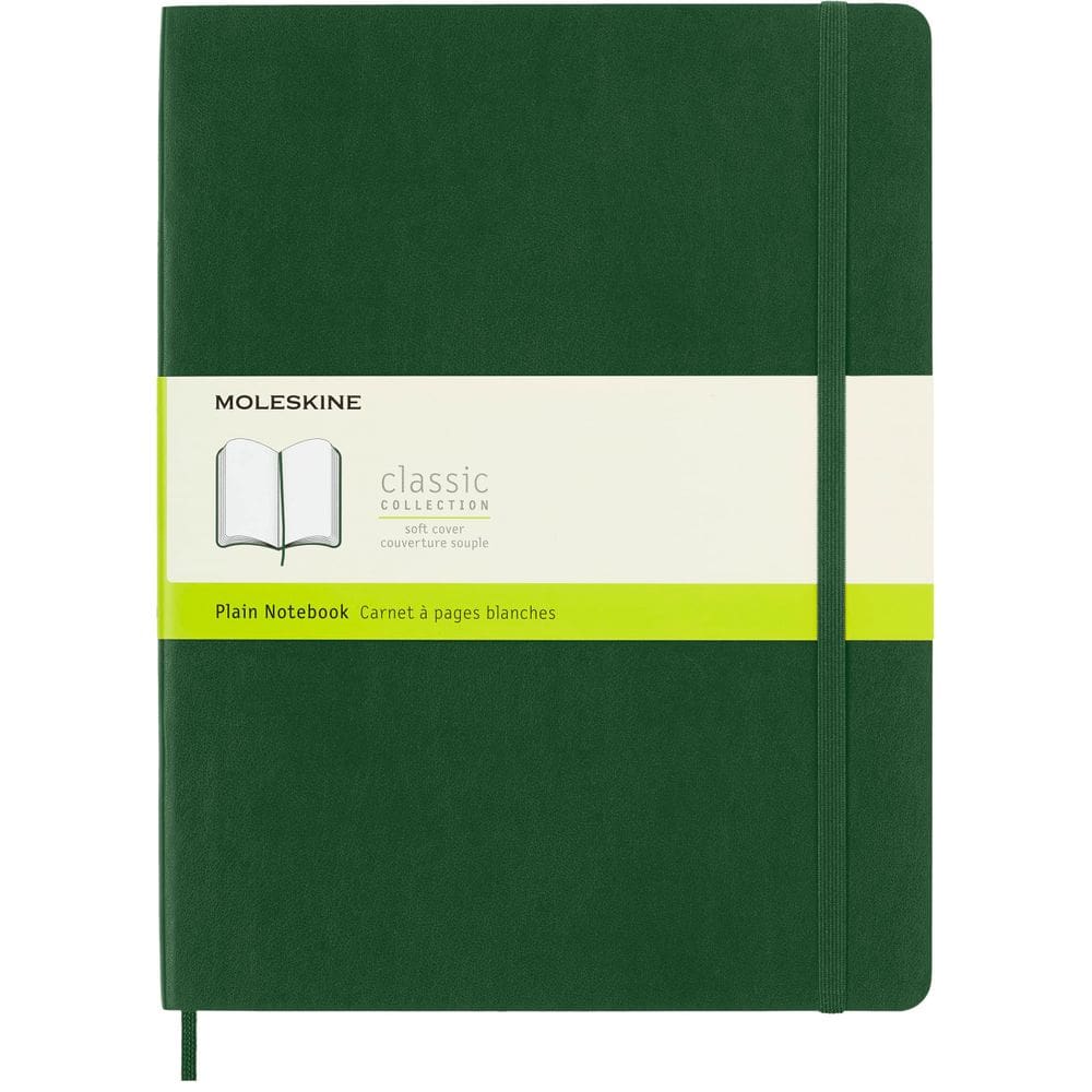 Caderno Moleskine Classic Soft Cover XL Myrtle Green