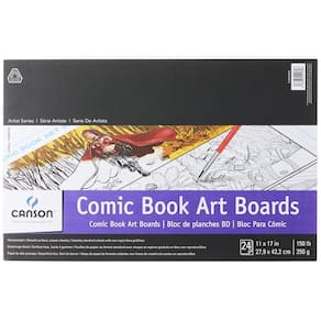 Papel artístico Canson Comic 11 x 17 polegadas 24 folhas 250g