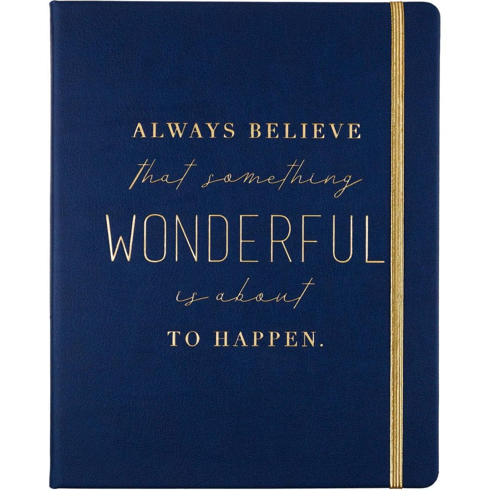 Journal Notebook Eccolo Large, capa dura de 8 x 10 polegadas