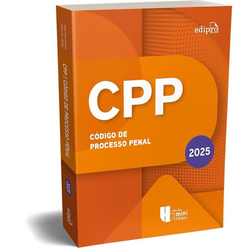 CÓDIGO DE PROCESSO PENAL - Coleção MINICÓDIGOS(2701)