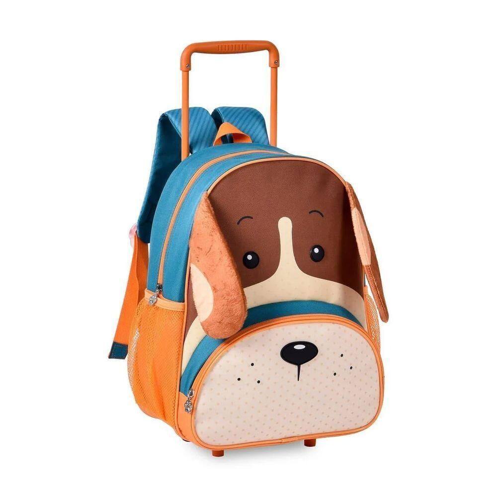 Mochila De Carrinho Cachorrinho Laranja 13 Cp24501b