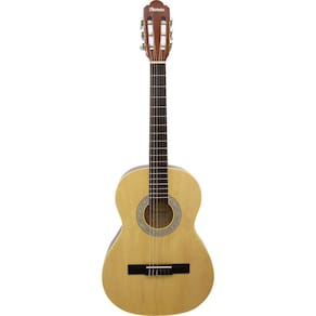 Violão Acústico Infantil De Nylon Para Destros Com Tensor Tcg 360 Natural Thomaz [f097]