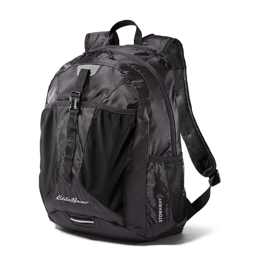 Mochila Eddie Bauer Stowaway embalável 30L de poliéster Ripstop