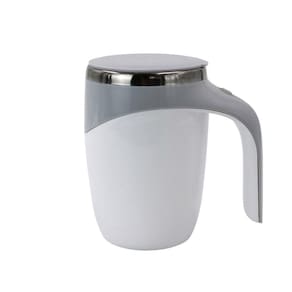 Caneca Misturadora Magnetica Termico 380 Ml Com Tampa Pilha