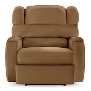 Poltrona Do Papai Reclinável Napoli Power Touch Pu Fh1 Caramelo