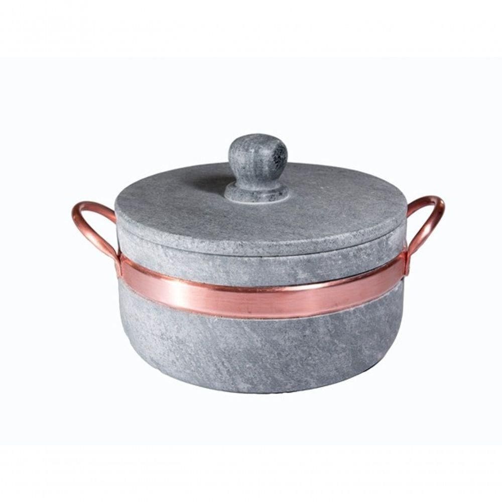 Panela De Pedra Sabão 800 Ml