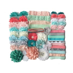 Kit de bandanas DIY Bowtique Emilee Baby Shower - mais de 30 bandanas